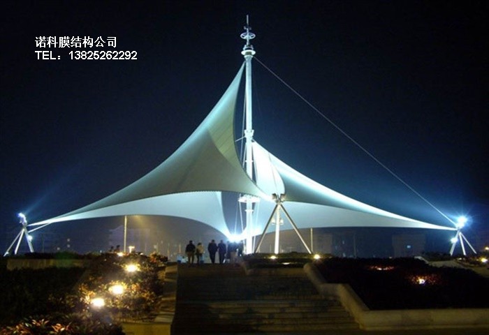 江西九江八里湖膜结构棚选国产PVDF膜材